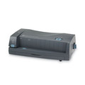 Office Staplers & Punches | GBC 7704280 24-Sheet 3230ST Electric 2- to 3-Hole Adjustable Punch/Stapler - Gray image number 2