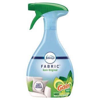 Febreze FABRIC 23.6 oz. Spray Bottle Refresher/Odor Eliminator - Gain Original (4/Carton)