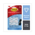  | Command 17006CLR-ES Mini Hooks And Strips - Clear (6 Hooks And 8 Strips/Pack) image number 1