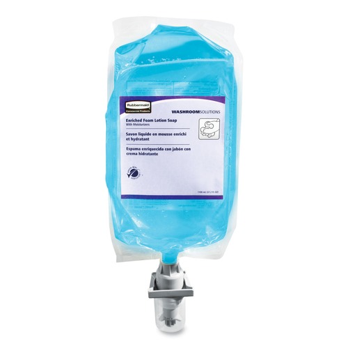 Hand Soaps | Rubbermaid Commercial FG750112 AutoFoam 1100 ml Moisturizing Hand Soap Refill (4/Carton) image number 0