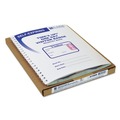 Office Jansan | C-Line 97009 3 in. x 2 in. Time's Up Self-Expiring Visitor Badges with Registry Log - White (150 Badges/Box) image number 0