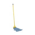Bulk Savings Pricing 2 | Boardwalk BWK400MBC 60 in. Metal/Polypropylene Handle Cotton/Rayon/Synthetic Head Looped End Mop Kit - Medium, Blue/Yellow (1-Kit) image number 5