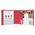 Binders & Binding Supplies | Avery 79170 One Touch EZD Rings 3 Rings 1 in. Capacity 11 in. x 8.5 in. Heavy-Duty DuraHinge View Binder - Red (12/Carton) image number 1