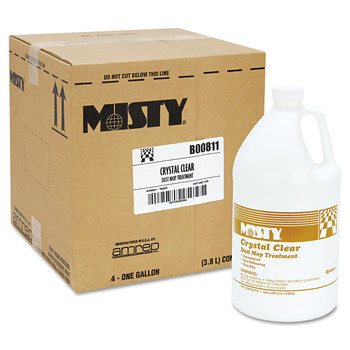 Misty 1003411 1 Gallon Grapefruit Scent Non-Oily Attracts Dirt Dust Mop Treatment (4/Carton)