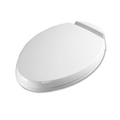 Toilet Seats | TOTO SS204#01 SoftClose Oval Elongated Plastic Closed Front Toilet Seat & Cover (Cotton White) image number 0