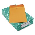 Office Jansan | Quality Park QUA37894 Trade Size 94 9.25 in. x 14.5 in. Square Flap Clasp/Gummed Closure Envelopes - Brown Kraft (100/Box) image number 2