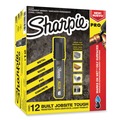 Permanent Markers | Sharpie 2018326 Pro Broad Chisel Tip Permanent Marker - Black (1-Dozen) image number 0