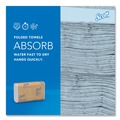Scott 01807 Essential 9.2 in. x 9.4 in. 100% Recycled Fiber Multi-Fold Paper Towels - White (250-Piece/Pack, 16 Packs/Carton) image number 3