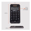 Office Electronics & Batteries | Victor 900 900 8-Digit LCD Antimicrobial Pocket Calculator image number 5