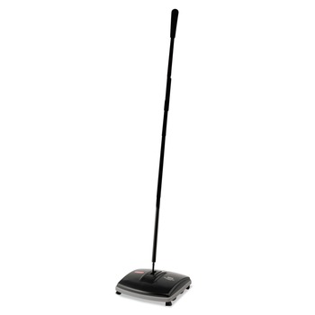 Rubbermaid Commercial 44 in. Handle Floor and Carpet Sweeper - Black/Gray