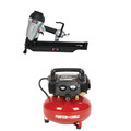 Air Framing Nailers | Factory Reconditioned Porter-Cable C2002R-FR350BR-BNDL 22 Degree 3-1/2 in. Full Round Head Framing Nailer with Air Compressor image number 0