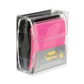 Bulk Savings Pricing 2 | Post-it Pop-up Notes Super Sticky WD-330-BK Wrap Dispenser for 3 x 3 Pads - Black/Clear (1/Pack) image number 3
