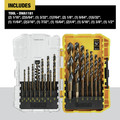 Bits and Bit Sets | Dewalt DWA1181 21-Piece Black and Gold Coated Drill Bit Set image number 1