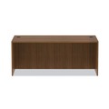  | Alera VA217236WA 71 in. x 35.5 in. x 29.63 in. Valencia Series Straight Front Desk Shell - Modern Walnut image number 3