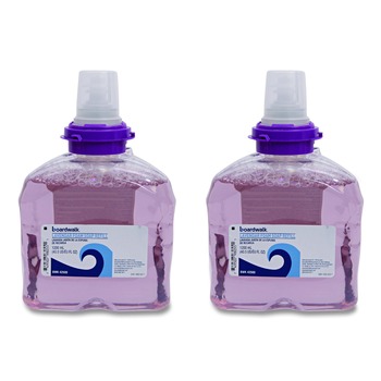 Boardwalk 1200 mL Lavender Foam Soap Refill - Cranberry Scent (2/Carton)