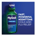 First Aid | Vicks 01426EA NyQuil 12 oz. Bottle Cold and Flu Nighttime Liquid image number 3