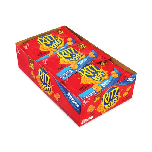 Snacks | Nabisco 19300009100 1 oz. Ritz Bits Sandwich Crackers - Cheese (48/Carton) image number 0