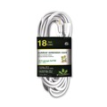 Office Electronics & Batteries | GoGreen Power GG-13718WH 16 AWG Outdoor Extension Cord, 18 ft, 13 A, White image number 0