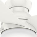 Ceiling Fans | Casablanca 59354 52 in. Isotope Fresh White Ceiling Fan with Light and Wall Control image number 5