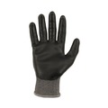 Work Gloves | Ergodyne 10303 ProFlex 7072 ANSI A7 Nitrile-Coated CR Gloves, Gray, Medium, 12 Pairs/Pack image number 4