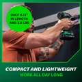  | Metabo HPT KC18DEXQBM 18V MultiVolt Lithium-Ion Brushless Cordless Drill Driver and Impact Driver Combo Kit (2 Ah) image number 8