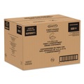 Food Trays, Containers, and Lids | Dart 60FBRHT1 6.12 in. x 5.87 in. x 3.1 in. ProPlanet Seal Compostable Molded Fiber Hinged Trays - Natural (500/Carton) image number 1