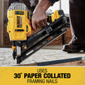 Framing Nailers | Dewalt DCN692M1 20V MAX XR Brushless Lithium-Ion Cordless 30 Degree Paper Collated Framing Nailer Kit (4 Ah) image number 12