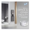 Cleaning & Janitorial Supplies | Scott 07005 Essential 3.75 in. x 2300 ft. Septic Safe Coreless JRT - White (12 Rolls/Carton) image number 9
