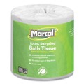 Toilet Paper | Marcal 6079 2 Ply 100% Recycled Septic Safe Bath Tissues - White (48/Carton) image number 1
