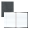 Notebooks & Pads | Blueline A7.GRY 9.25 in. x 7.25 in. Sheets Medium/College Rule 1-Subject Executive Notebook - Cool Gray Cover image number 0