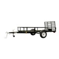 Tool Carts | Detail K2 MMT6X10 6 ft. x 10 ft. Multi Purpose Open Rail Utility Trailer with Drive-Up Gate image number 4