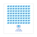 Odor Control | Boardwalk EBCP012I072M06AAS8000 Toilet Bowl Clip - Cotton Blossom Scent, Blue (12/Box, 6 Boxes/Carton) image number 3