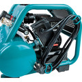 Nail Gun Compressor Combo Kits | Makita MAC100QK1 Quiet Series .5 HP 1 Gallon Oil-Free Hand Carry Air Compressor/ 18 GA Brad Nailer Combo Kit image number 3