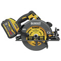 Circular Saws | Dewalt DCS578X1 60V MAX FLEXVOLT Brushless Lithium-Ion 7-1/4 in. Cordless Circular Saw Kit with Brake and 3 Ah Battery image number 2