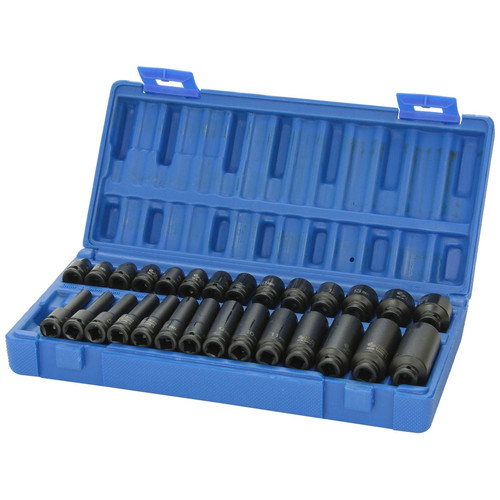 Grey pneumatic outlet allen socket set