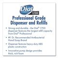 Hand Soaps | Dial Professional 20075 Dial 1700 12.66 in. x 7.07 in. x 3.95 in. 1.7 Liter Manual Dispenser - Smoke (3/Carton) image number 6
