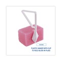 Odor Control | Boardwalk 4BBP012I144M202143000 4 oz. Cherry Scent Toilet Bowl Para Deodorizer Block - Pink (12/Box) image number 7