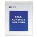 Office Jansan | C-Line 70912 9 in. x 12 in. Super Heavy Self-Adhesive Shop Ticket Holders - Clear Front (50/Box) image number 1