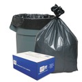 Trash Bags | Platinum Plus 1507255 56 Gallon 1.55 mil 43 in. x 48 in. Can Liners - Gray (50/Carton) image number 0