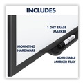 Office Jansan | Quartet SM534B Classic Series Nano-Clean 48 x 36 Dry Erase Board - White Surface/Black Aluminum Frame image number 8