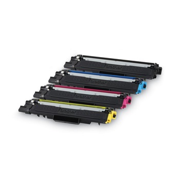 Brother 1,400/1,300 Page-Yield Toner - Black/Cyan/Magenta/Yellow (4/Pack)