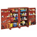  | JOBOX 1-698990 Extra Heavy-Duty Deep 2-Door Utility Cabinet with Door Shelves image number 0
