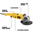 Polishers | Dewalt DWP849 12 Amp 7 in./9 in. Electronic Variable Speed Polisher image number 9