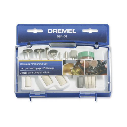 Rotary Tools | Dremel 684-01 Cleaning and Polishing Accessory Set image number 0