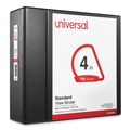  | Universal UNV20995 11 in. x 8.5 in. 3 Slant D-Ring View Binder with 4 in. Capacity - Black image number 0