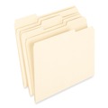 Office Jansan | Pendaflex 74520 1/3-Cut Tabs Assorted Letter 0.75 in. Expansion 100% Recycled Manila File Folder - Manila (100/Box) image number 2