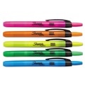 Highlighters | Sharpie 28175PP Chisel Tip Retractable Highlighters - Assorted Ink/Barrel Colors (1-Set) image number 1