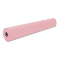 Arts & Crafts Supplies | Pacon P0063260 35 lbs. Wrapping Weight 36 in. x 1000 ft. Rainbow Duo-Finish Colored Kraft Paper - Pink (1-Roll) image number 1