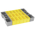 Storage Systems | Bosch ORG1A-YELLOW Click and Go 17 Pc Organizer Set for L-BOXX-1A image number 0