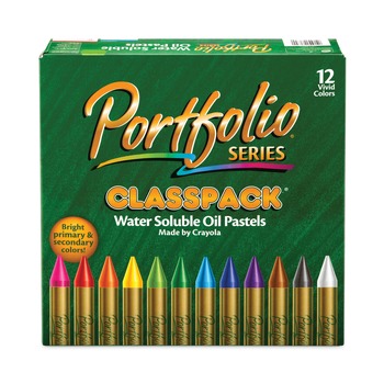 Crayola Portfolio Series Oil Pastels - Assorted Colors (300/Carton)